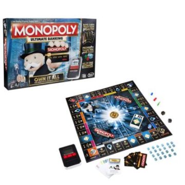 Hasbro Gaming Monopoly Game: Ultimate Banking Edition