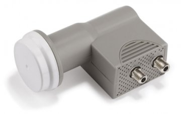 TELE System SCR TS110F convertitori abbassatore di frequenza Low Noise Block (LNB) Grigio, Bianco