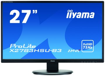 iiyama ProLite X2783HSU-B3 Monitor PC 68,6 cm (27") 1920 x 1080 Pixel Full HD LED Nero