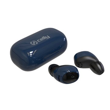 Celly Bh Twins Air Auricolare Wireless In-ear Musica e Chiamate Bluetooth Blu