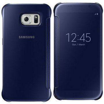 Samsung Clear View Cover custodia per cellulare Nero, Blu