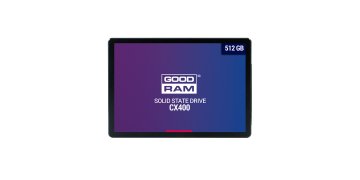 Goodram CX400 512 GB 2.5" Serial ATA III QLC 3D NAND