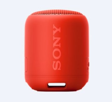 Sony SRS-XB12, speaker compatto, portatile, resistente all'acqua con EXTRA BASS, rosso