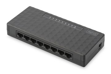 Digitus DN-50022-1 switch di rete Non gestito Fast Ethernet (10/100) Nero