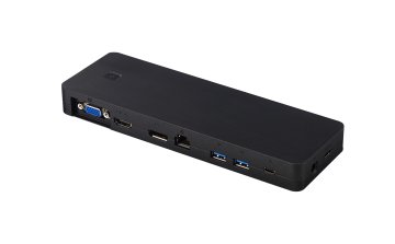 Fujitsu S26391-F1667-L100 replicatore di porte e docking station per laptop Cablato USB 3.2 Gen 1 (3.1 Gen 1) Type-C Nero