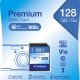 Verbatim Premium 128 GB SDXC Classe 10 3