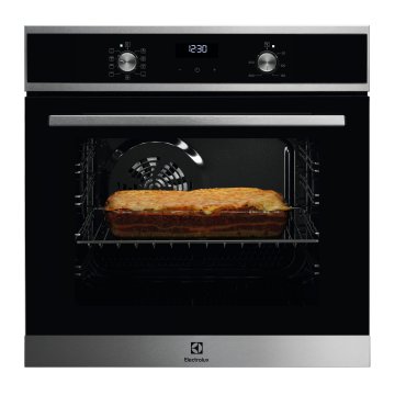 Electrolux EZF5E40X 57 L Nero, Acciaio inox