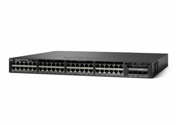 Cisco Catalyst WS-C3650-48FD-S switch di rete Gestito L3 Gigabit Ethernet (10/100/1000) Supporto Power over Ethernet (PoE) 1U Nero