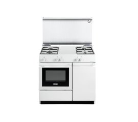 De’Longhi SEW 8540 NED cucina Elettrico Gas Bianco