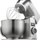 Grundig KMP 8650 S robot da cucina 1000 W 4,6 L Nero, Argento 2