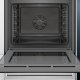 Siemens iQ300 HB334ABS0 forno 71 L Nero, Acciaio inox 4