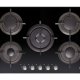 Candy Timeless CVG75SWP NX Nero Da incasso 75 cm Gas 5 Fornello(i) 2