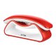 TIM Smile Telefono DECT Identificatore di chiamata Rosso, Bianco 2