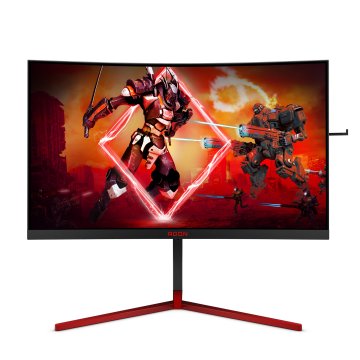 AOC AGON 3 AG273QCG Monitor PC 68,6 cm (27") 2560 x 1440 Pixel Quad HD LED Nero, Rosso