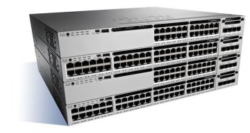 Cisco Catalyst WS-C3850-24XU-S switch di rete Gestito 10G Ethernet (100/1000/10000) Nero, Grigio
