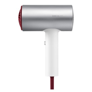 Xiaomi Soocas H3S EU asciuga capelli 1800 W Rosso, Argento, Bianco