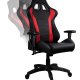 Cooler Master Gaming Caliber R1 Sedia per gaming universale Nero, Rosso 4