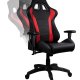 Cooler Master Gaming Caliber R1 Sedia per gaming universale Nero, Rosso 4