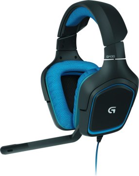 Logitech G G430 Surround Sound Gaming Headset Auricolare Cablato A Padiglione Giocare Nero, Blu