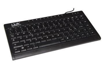 Link Accessori LKTAST04 tastiera Casa USB QWERTY Inglese Nero