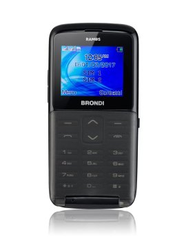 Brondi Ramos 4,5 cm (1.77") Nero Telefono cellulare basico
