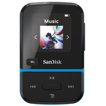 SanDisk Clip Sport Go Lettore MP3 32 GB Nero, Blu