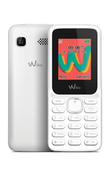 Wiko Lubi5 Plus 4,57 cm (1.8") 66,2 g Bianco Telefono cellulare basico