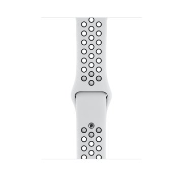 Apple MTMY2ZM/A accessorio indossabile intelligente Band Nero, Platino Fluoroelastomero