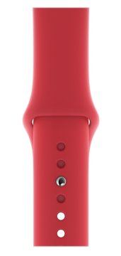 Apple MU9M2ZM/A accessorio indossabile intelligente Band Rosso Fluoroelastomero