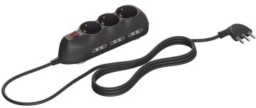 bticino 3699GB prolunghe e multiple 9 presa(e) AC Nero