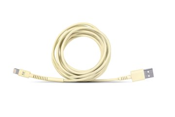 Fresh 'n Rebel Fabriq Lightning Cable 3m - Buttercup