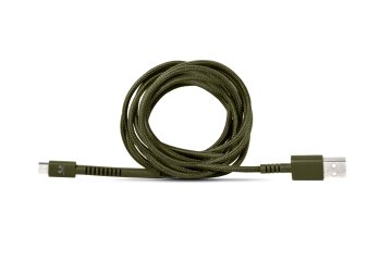 Fresh 'n Rebel Fabriq Micro-USB Cable 1,5m - Army