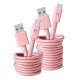 Fresh 'n Rebel 2CCF150CU cavo USB 1,5 m USB 3.2 Gen 1 (3.1 Gen 1) USB A USB C Rosa 2