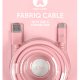 Fresh 'n Rebel 2CCF150CU cavo USB 1,5 m USB 3.2 Gen 1 (3.1 Gen 1) USB A USB C Rosa 3