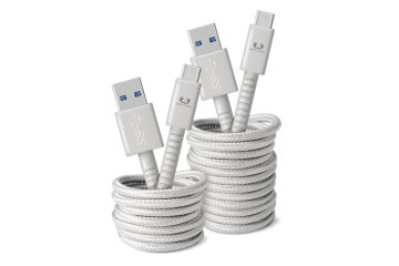 Fresh 'n Rebel Fabriq cavo USB USB 3.2 Gen 1 (3.1 Gen 1) 3 m USB A USB C Bianco