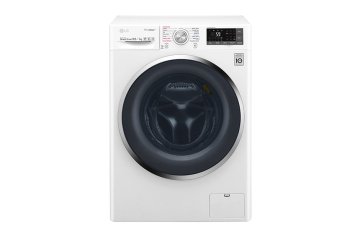 LG F4J8JH2W lavasciuga Libera installazione Caricamento frontale Bianco