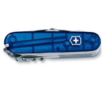 Victorinox Swiss Champ Coltello multiuso Blu, Acciaio inox