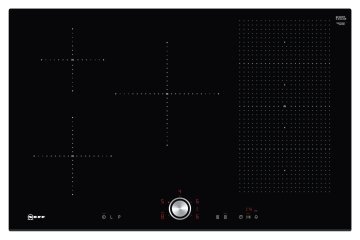 Neff N 70 Nero Da incasso Piano cottura a induzione 5 Fornello(i)