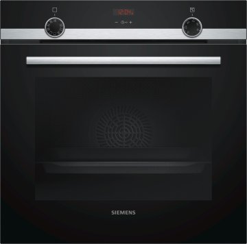 Siemens iQ300 HB534AER0 forno 71 L A Nero, Acciaio inossidabile