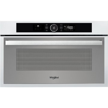 Whirlpool AMW 731/WH Nero, Acciaio inox, Bianco Microonde con grill Da incasso 31 L 1000 W