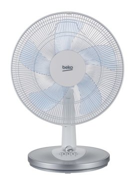 Beko EFT5100W ventilatore Argento, Bianco