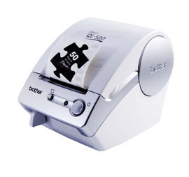 Brother QL-500 stampante per etichette (CD) Termica diretta 90 mm/s DK