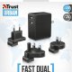 Trust 22194 Caricabatterie per dispositivi mobili Smartphone, Tablet Nero AC Interno 5