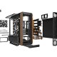 be quiet! Silent Base 801 Window Midi Tower Nero, Arancione 5
