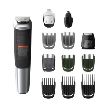 Philips MULTIGROOM Series 5000 12 accessori 12 in 1, Barba, capelli e corpo