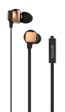 Maxell Metallix Cuffie Cablato In-ear Musica e Chiamate Oro