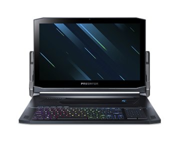 Acer Predator PT917-71-73W2 Intel® Core™ i7 i7-8750H Ibrido (2 in 1) 43,9 cm (17.3") Touch screen 4K Ultra HD 16 GB DDR4-SDRAM 1 TB SSD NVIDIA® GeForce RTX™ 2080 Wi-Fi 5 (802.11ac) Windows 10 Home Ner