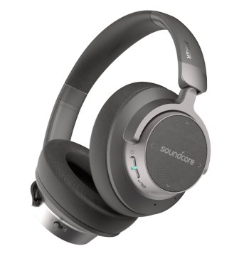 Anker A30210F1 Cuffie Con cavo e senza cavo A Padiglione Musica e Chiamate Micro USB Bluetooth Nero, Grigio