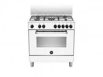 Bertazzoni La Germania Americana AMN855EBV cucina Elettrico Gas Bianco