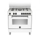 Bertazzoni La Germania Americana AMN855EBV cucina Elettrico Gas Bianco 2